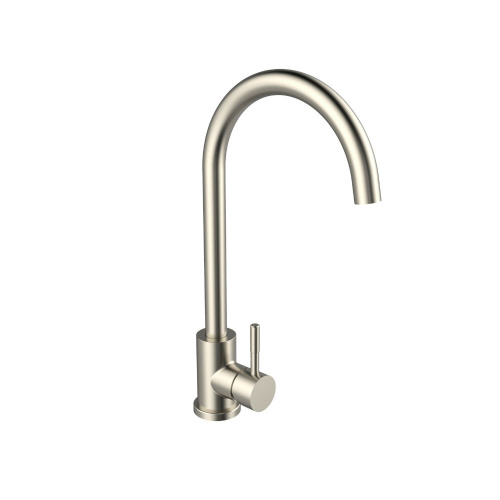 картинка смеситель для кухни orange steel m99-005ni никель