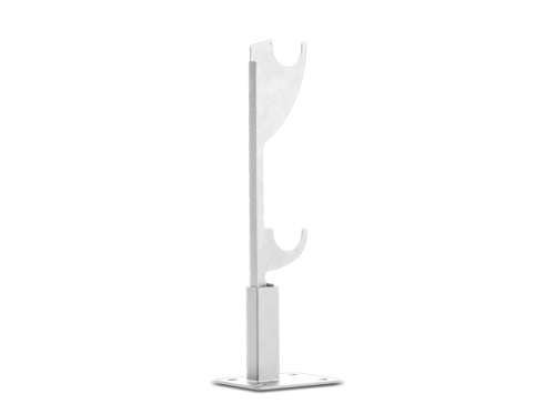 картинка Напольный кронштейн Pianoforte 200, белый от магазина Сантехстрой