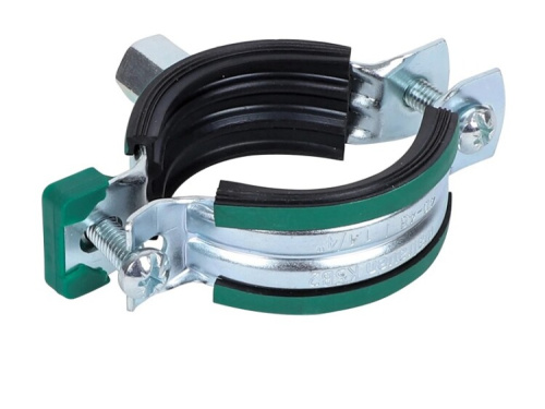 картинка Хомут оцинкованный, BIS, KSB2, M8/10 36-39мм, с epdm от магазина Сантехстрой