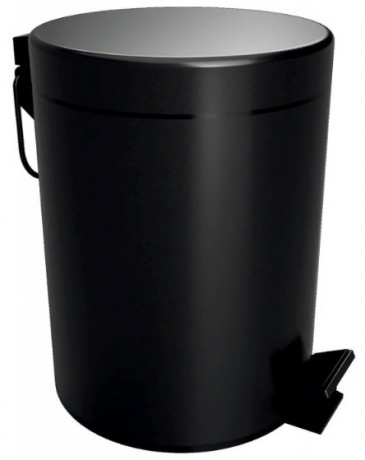 картинка Мусорное ведро 5л черный Bemeta Dark 104315010 от магазина Сантехстрой