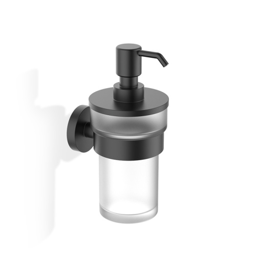 картинка Decor Walther Basic WSP Дозатор для мыла, подвесной, цвет: черный матовый от магазина Сантехстрой