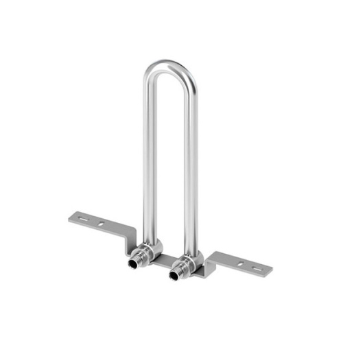 картинка Монтажный узел для подключения радиатора, настенный, никелированный от магазина Сантехстрой