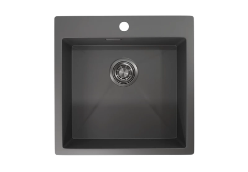 картинка Кухонная мойка GRANULA (5151, ГРАФИТ МАТОВЫЙ) от магазина Сантехстрой