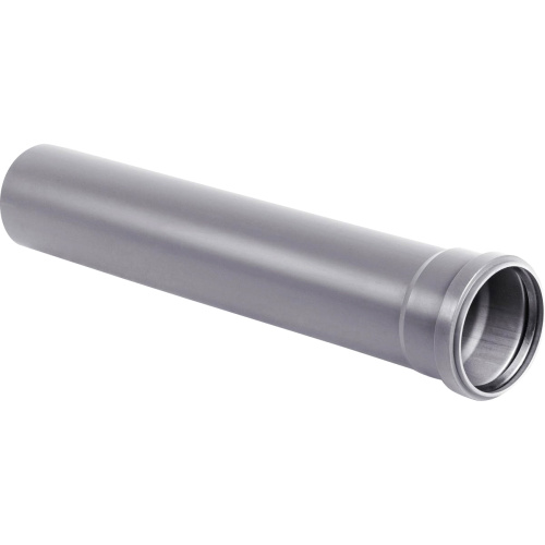 картинка Труба ХЕМКОР НПВХ внутренняя канализация 50х1000 мм от магазина Сантехстрой