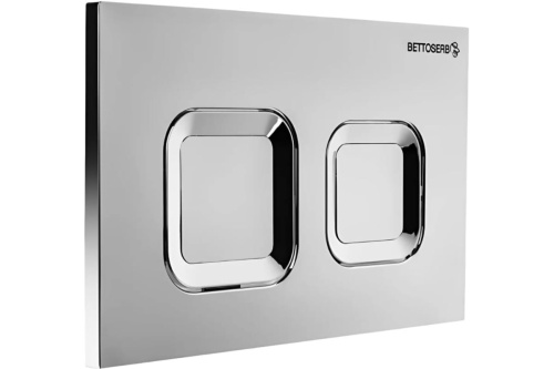 картинка Клавиша смыва BETTOSERB хром матовый (40006472) от магазина Сантехстрой