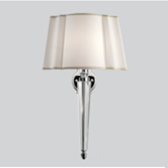 картинка Devon Crystal Светильник настенный с абажуром 31*23*h51,5cм, IP20, фурнитура: хром от магазина Сантехстрой