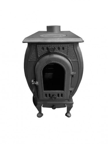 картинка Печь отопительная ПМЧ-8С (ПАТИНА+стекло)  РБЦ от магазина Сантехстрой