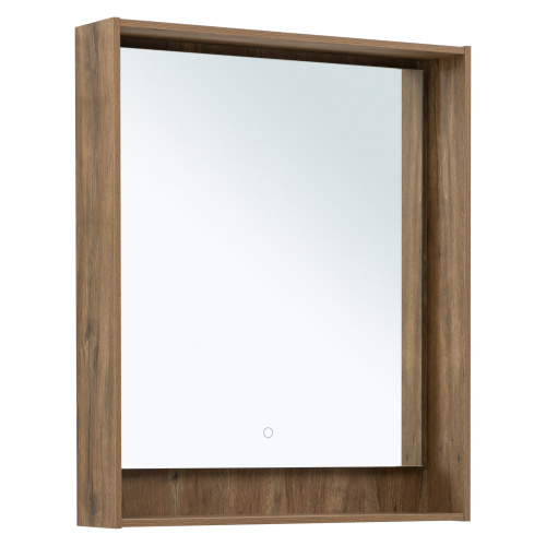 картинка Зеркало Милан 70 LED цв. дуб рустикальный (336399) от магазина Сантехстрой