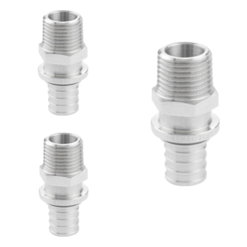 картинка Переходник Rehau Н, 20, 3/4", оцинкованная латунь (3 шт.) от магазина Сантехстрой