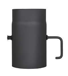 картинка Шибер черный d150 2 мм КПД от магазина Сантехстрой