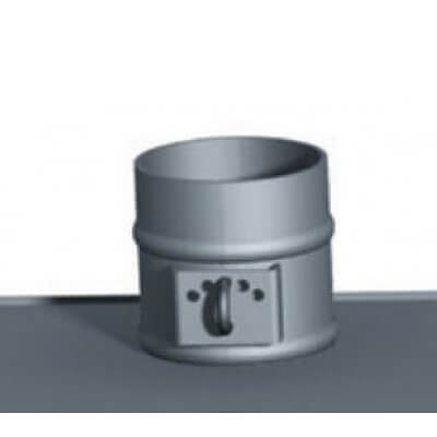 картинка Шибер поворотный КОТВ ф150 от магазина Сантехстрой