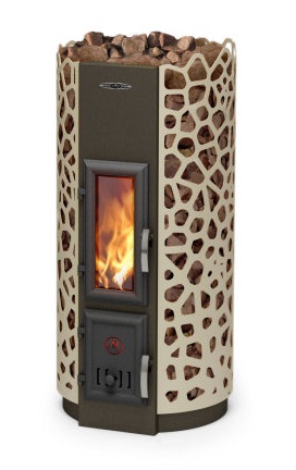 картинка Печь отопительная Сафари Лайт  беж. ТМФ от магазина Сантехстрой