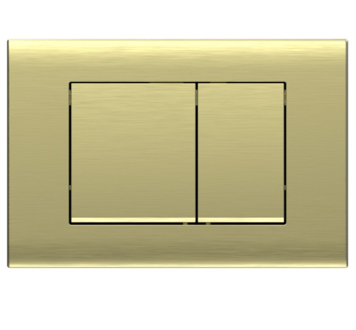 картинка Кнопка смыва Vincea VFP-001BG, цвет брашированное золото от магазина Сантехстрой