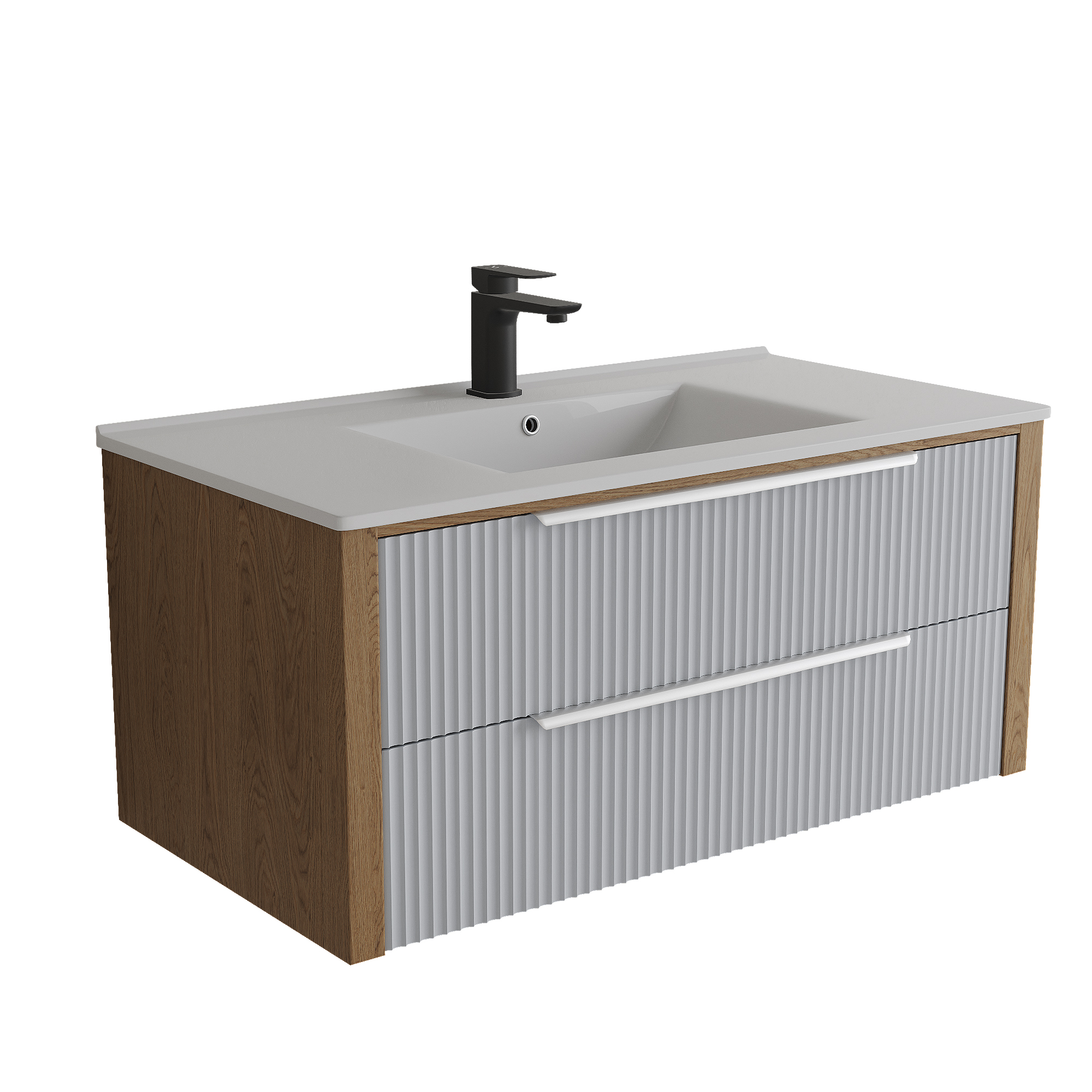 картинка Тумба под раковину/столешницу Валенсия 90, Камень от магазина Сантехстрой