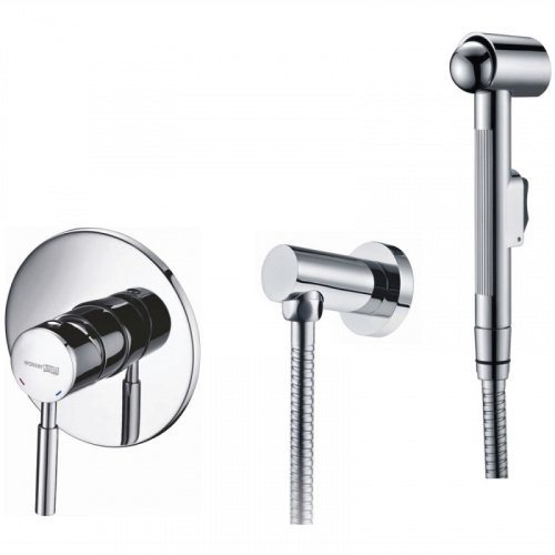 картинка Гигиенический душ со смесителем WasserKRAFT Main A14156 Хром от магазина Сантехстрой