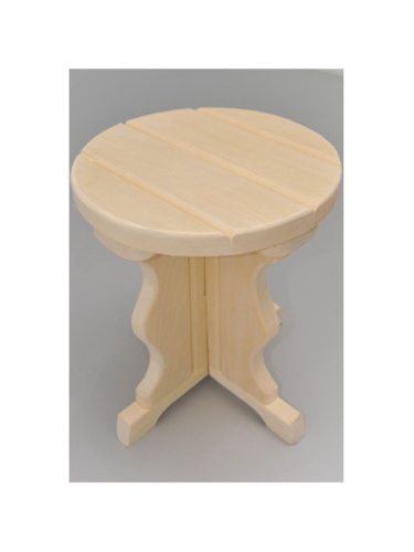картинка Табурет круглый (осина) от магазина Сантехстрой