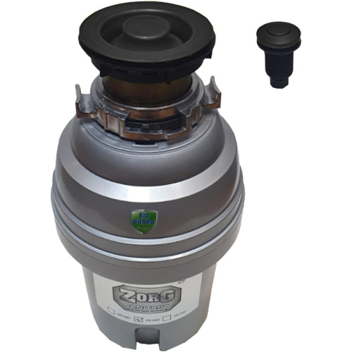 картинка Измельчитель пищевых отходов ZorG ZR-75 D GRAFIT Графит от магазина Сантехстрой