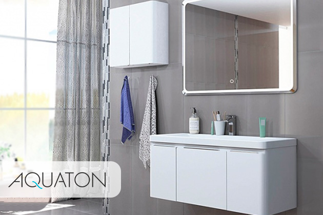 Твоя элегантная ванная от Акватон!