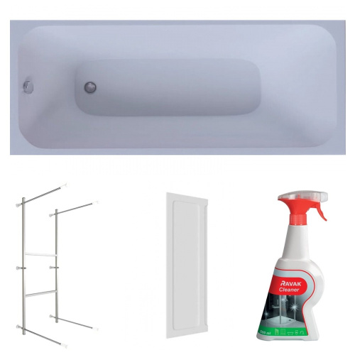 картинка Комплект SAN28 для ванной комнаты + чистящее средство для ванной в подарок от магазина Сантехстрой