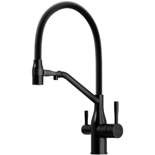 картинка смеситель для кухни с подключением к фильтру sancos orta sc4008mb