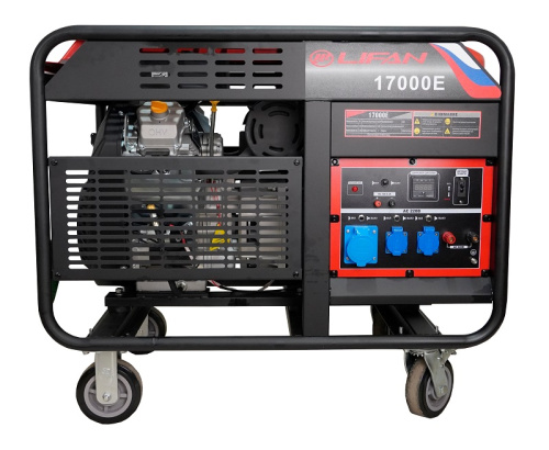 картинка Генератор Lifan 17000E от магазина Сантехстрой