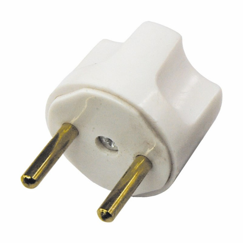 картинка Сетевой переходник «Питер» (белый) REXANT от магазина Сантехстрой