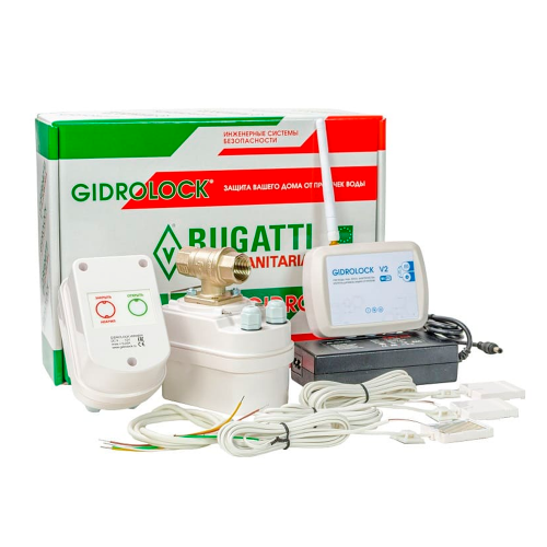 картинка Комплект Gidrolock WIFI  WINNER BUGATTI  3/4 от магазина Сантехстрой