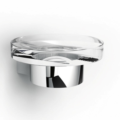 картинка IBB Lapiana Мыльница стеклянная, цвет держателя хром от магазина Сантехстрой