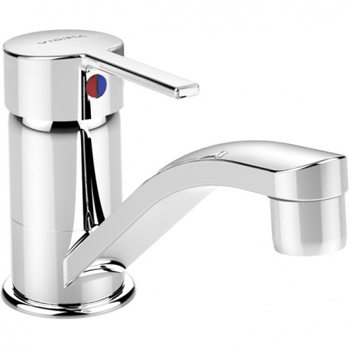 фотография смеситель для раковины vidima ba276aa хром