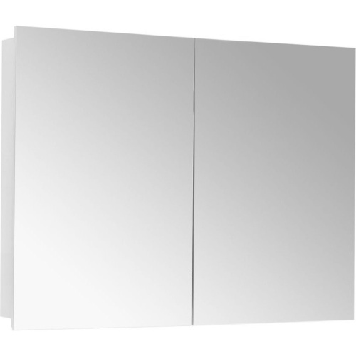 картинка Зеркало-шкаф AQUATON Лондри 100 белый (1A267302LH010) от магазина Сантехстрой