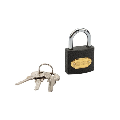 картинка Замок навесной серия «Чугун» 32 мм ЧЕТЫРЕ СЕЗОНА от магазина Сантехстрой