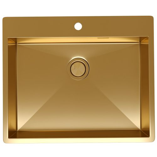 картинка Кухонная мойка Reflexion Iseo RX2260GD брашированное золото от магазина Сантехстрой
