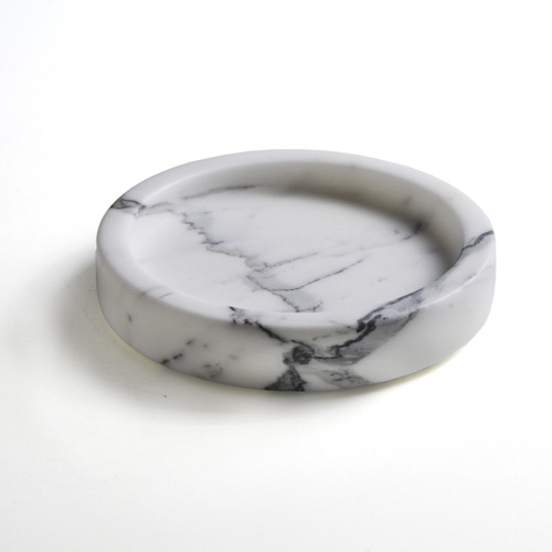 картинка 3SC Apuana 2.0 Мыльница настольная, цвет: мрамор Bianco Statuario от магазина Сантехстрой