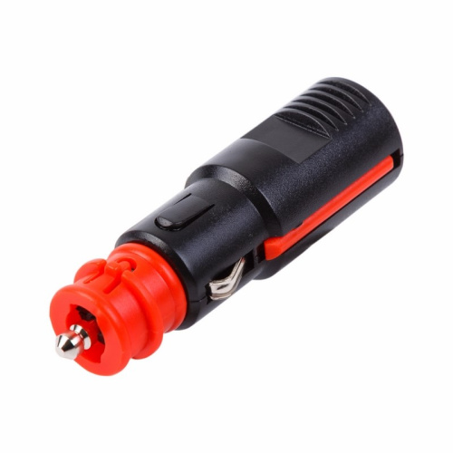 картинка Штекер автоприкуривателя с предохранителем универсальный под винт REXANT от магазина Сантехстрой