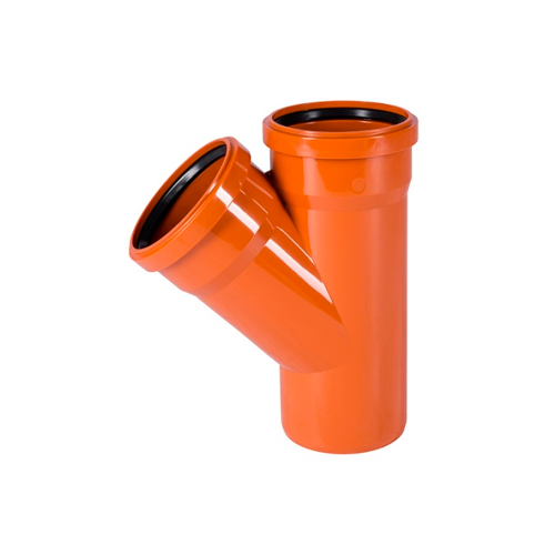 картинка Тройник Ostendorf KGEA 160/125x45°, Ger от магазина Сантехстрой