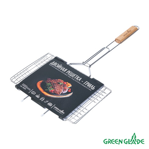 картинка Решетка-гриль Green Glade 2007В двойная от магазина Сантехстрой