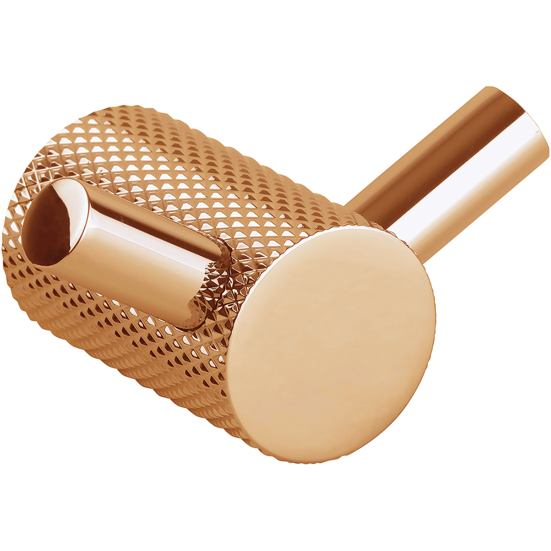 картинка GLACERA Крючок двойной, полированная медь от магазина Сантехстрой