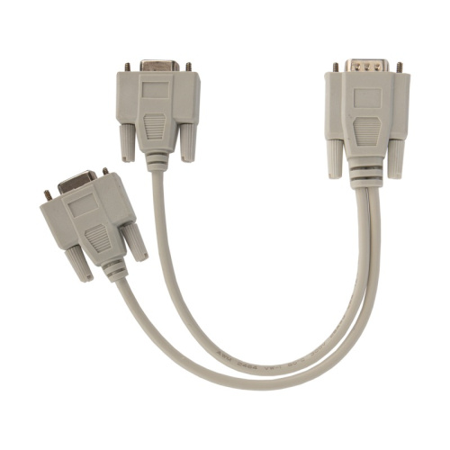 картинка Переходник штекер VGA - 2 гнезда VGA,  провод REXANT от магазина Сантехстрой