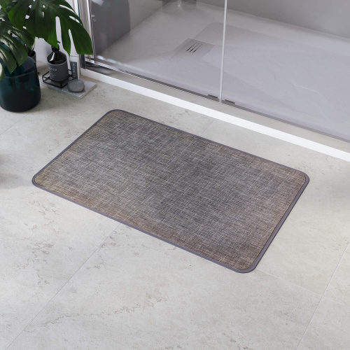 картинка Коврик для ванной RGW BM-001 Серый от магазина Сантехстрой