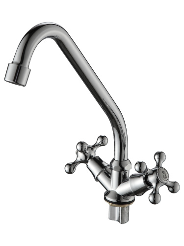 картинка смеситель ammore a5181-h для кухни, хром