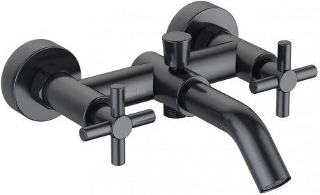 изображение 271000000 neo classic graphite, смеситель для ванны/душа