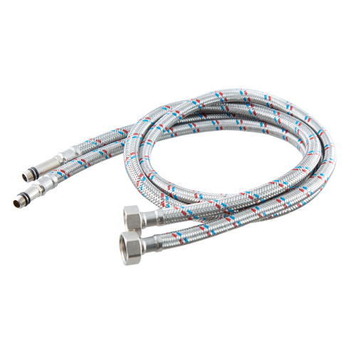 картинка Гибкая подводка AZARIO для смесителей 30 см., ½" х М10, пара (AZ-30) от магазина Сантехстрой