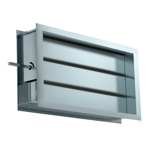 картинка Клапан воздушный с подставкой под электропривод Shuft DRr 600x300 от магазина Сантехстрой