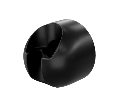 картинка Держатель ручного душа WasserKRAFT A223 Черный от магазина Сантехстрой