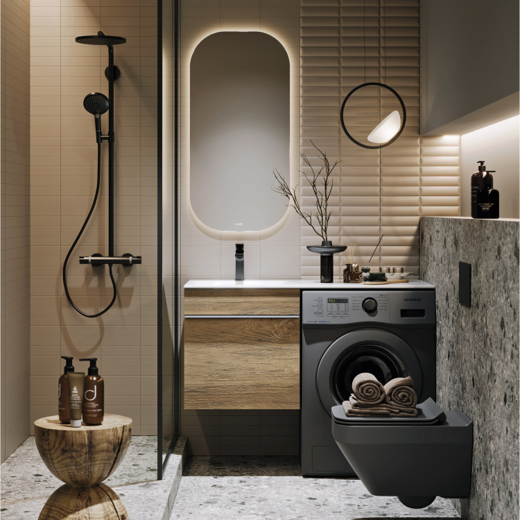 картинка Подвесная тумба 115 см от магазина Сантехстрой