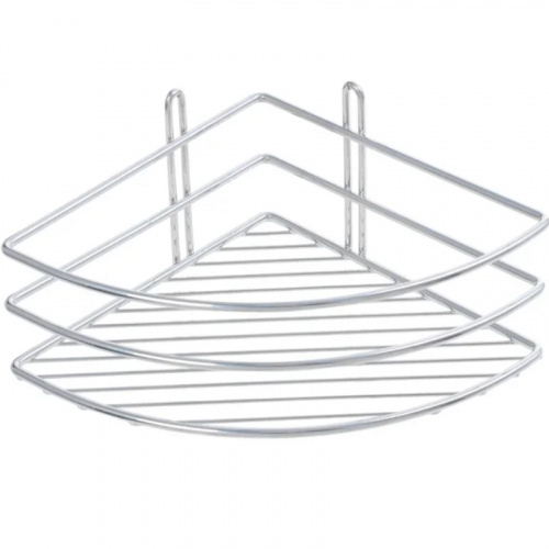 картинка Полка Fixsen угловая одноэтажная цвет серый (FX-710-1) от магазина Сантехстрой