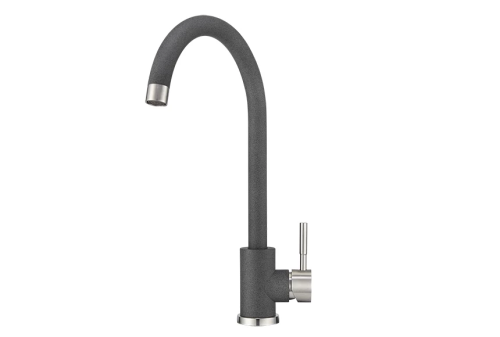 картинка Смеситель для кухни GRANULA (ST-4031, ГРАФИТ) от магазина Сантехстрой