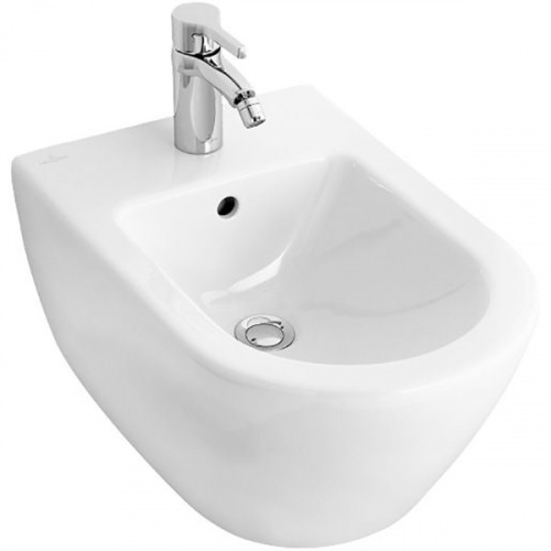 картинка Биде Villeroy&Boch Subway 540000R1 подвесное Белый альпин CeramicPlus от магазина Сантехстрой