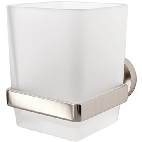 картинка Стакан для зубных щеток WasserKRAFT Tauber K-64428 настенный, никель от магазина Сантехстрой