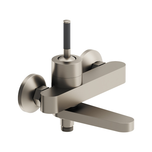 фотография 291000200 arc, смеситель для ванной и душа, никель